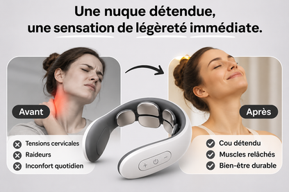 Masseur cervical à pulsations