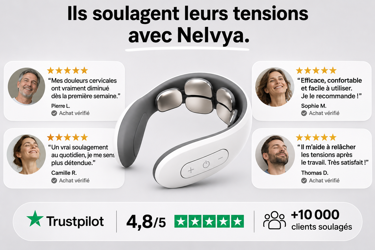 Masseur cervical à pulsations