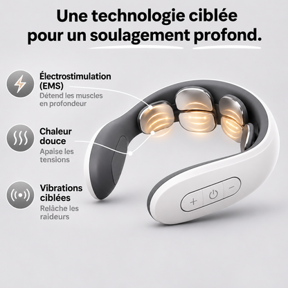 Masseur cervical à pulsations